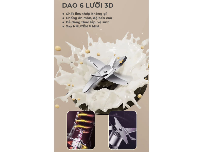 Máy làm sữa hạt đa năng Magic A-96 (800W - 1.75 Lít)