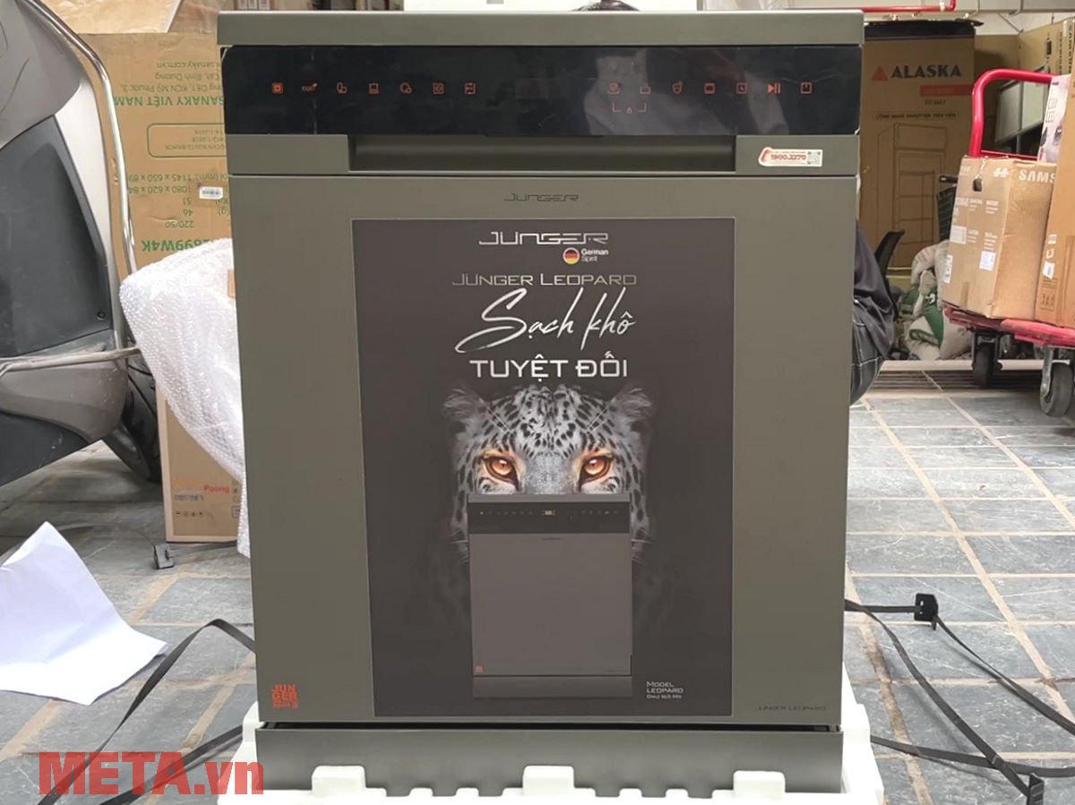 Máy rửa bát Junger Leopard DWJ-163-MS