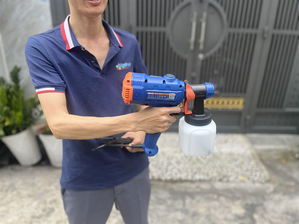 Súng phun sơn 450W Wadfow WEG1A01