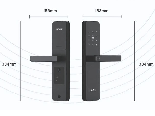 Khóa cửa thông minh Hexa HX12