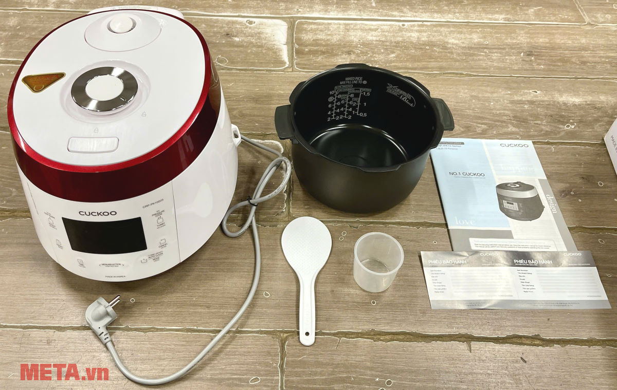 Nồi cơm áp suất điện tử Cuckoo CRP-PK1000S