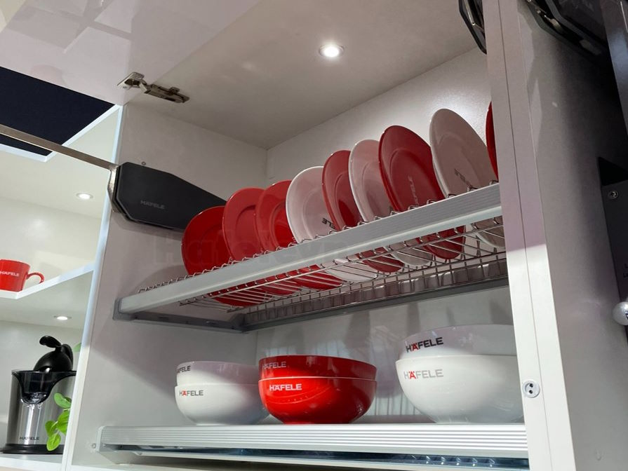 Rổ bát đĩa cố định Hafele Presto có khung 800mm (544.40.013)