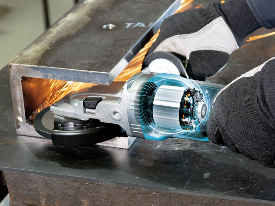 Máy mài góc dùng pin 40V Max Makita GA055GZ (Chưa pin và sạc)