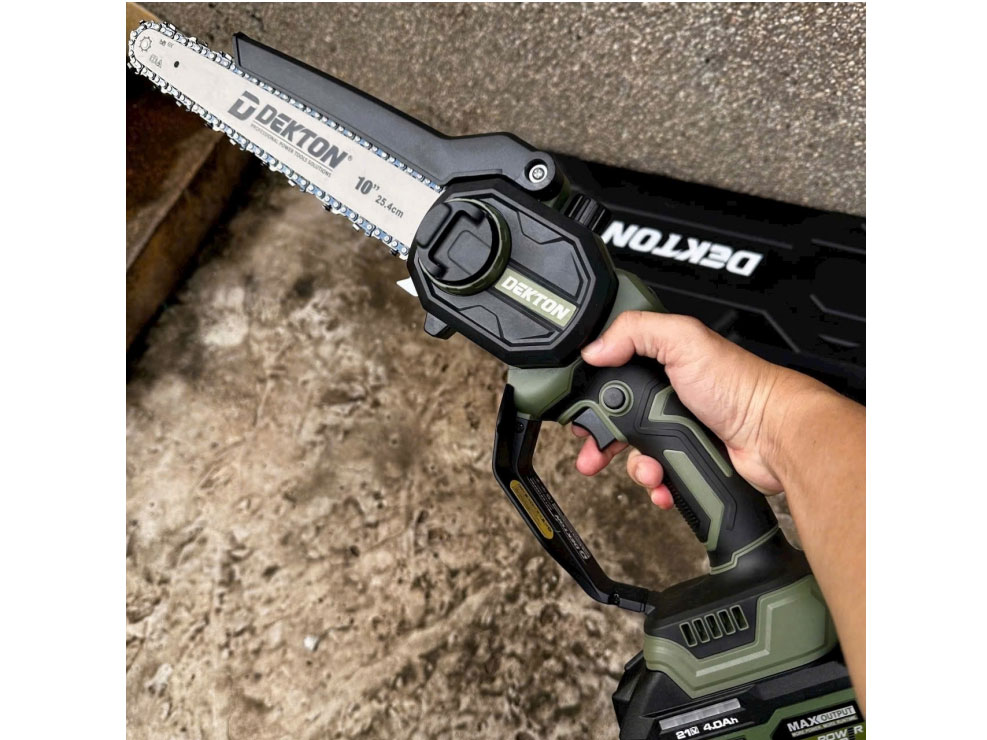 Máy cưa xích pin 21V Dekton M21-CX10PRO (chưa pin, sạc)