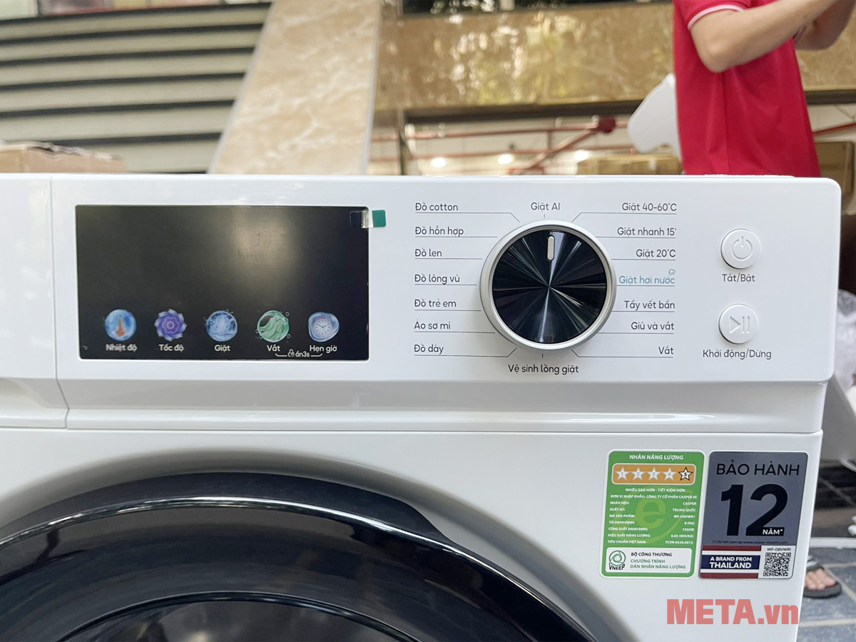 Máy giặt Casper ProWash Inverter 8kg WF-D8VWR1