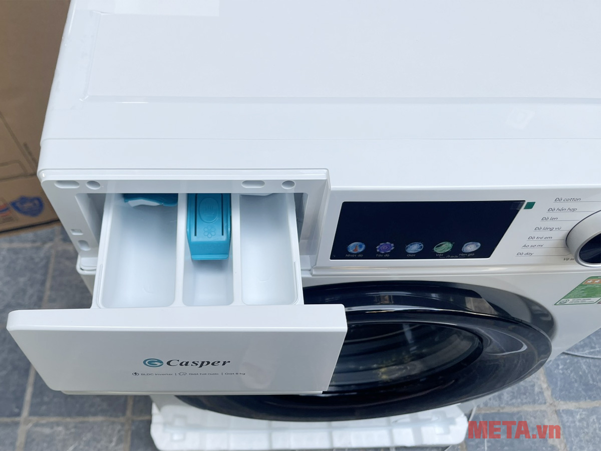 Máy giặt Casper ProWash Inverter 8kg WF-D8VWR1