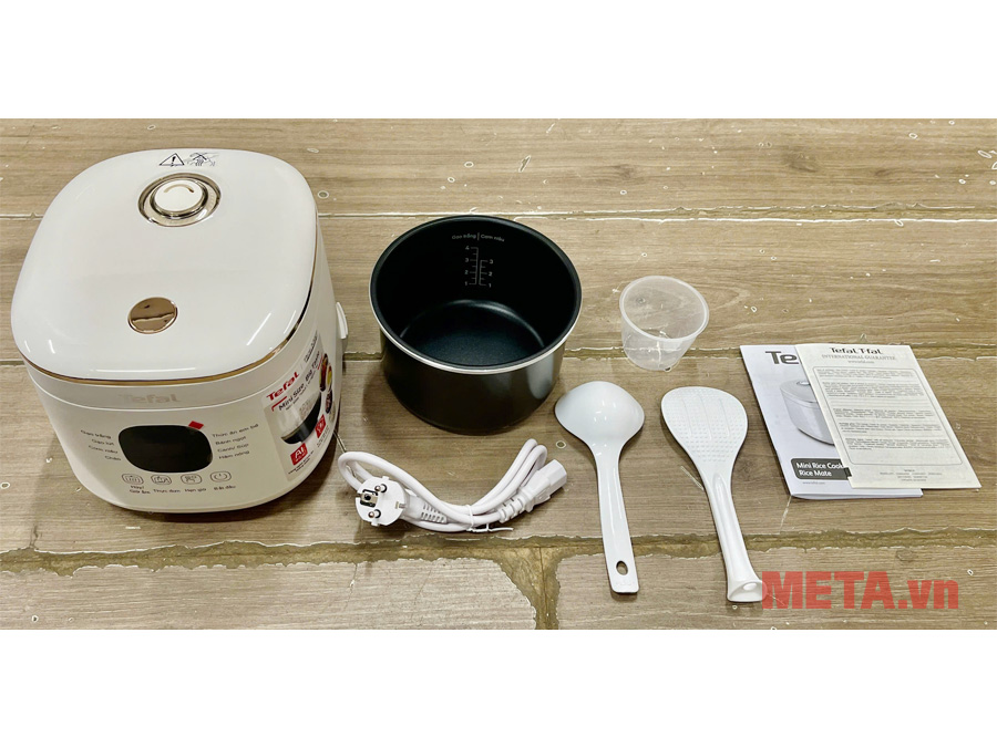 Nồi cơm điện tử Tefal Rice Mate Mini RK515168 0.7 lít