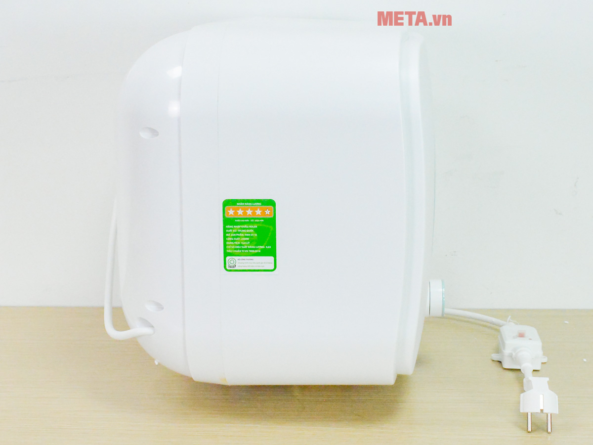 Bình tắm nóng lạnh Roler RWH-8116 15 lít (Kiểu vuông)