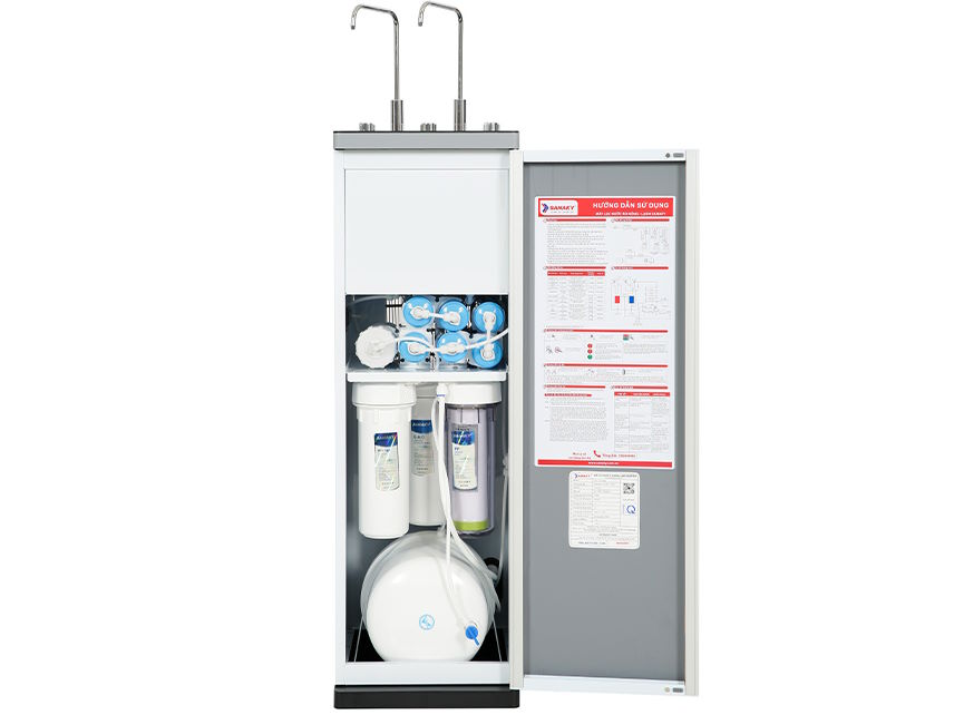 Máy lọc nước RO nóng nguội lạnh Sanaky VH-3210VD 10 lõi