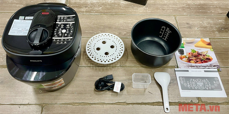 Nồi áp suất điện Philips HD2151/66