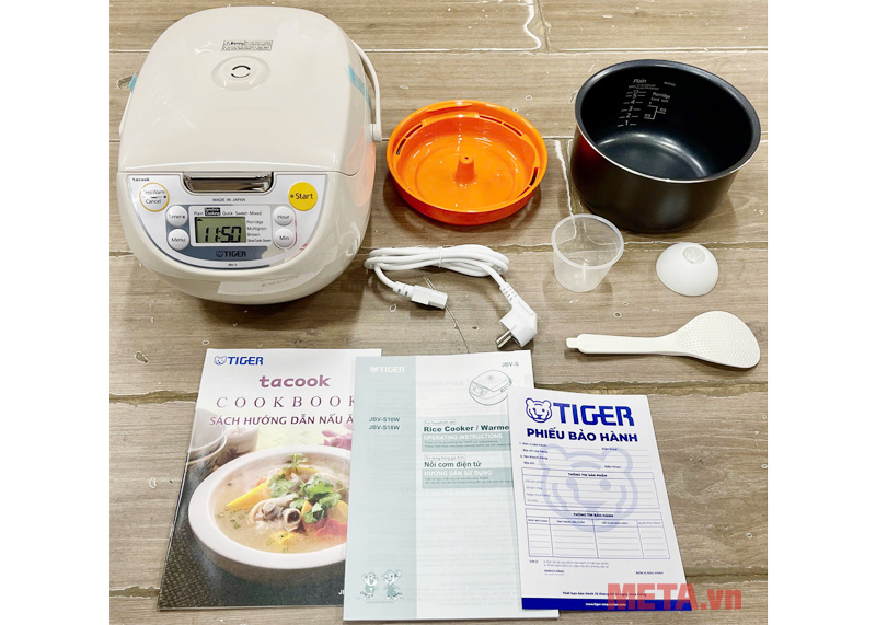 Nồi cơm điện tử Tiger JBV-S10W