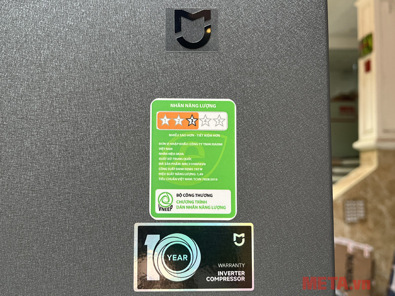 Tủ lạnh Xiaomi Mijia Cross Door 510 lít MRC51HMPAVN (6932554485627)