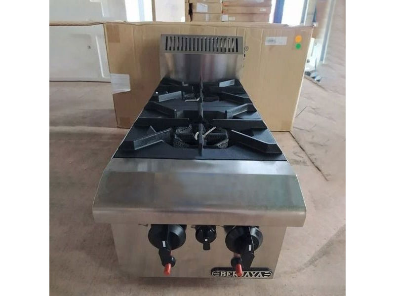 Bếp âu 2 họng dùng gas Berjaya OB2-17