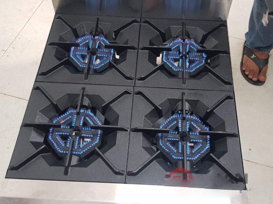 Bếp âu 4 họng dùng gas Berjaya OB4-17