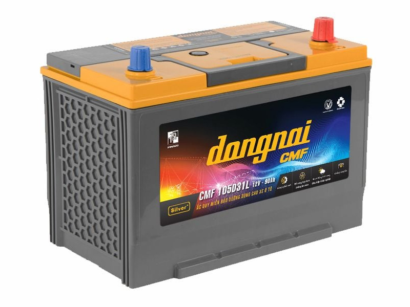 Ắc quy Đồng Nai CMF105D31 (12V, 90Ah)