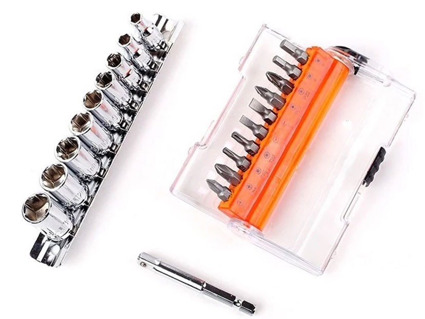 Bộ mũi vít và đầu tuýp Asaki AK-6357