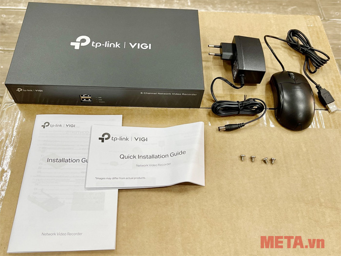 Đầu ghi hình mạng VIGI 8 Kênh TP-Link NVR1008H