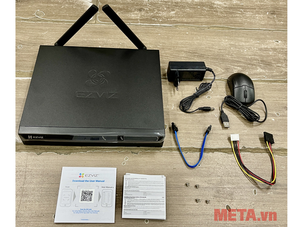 Đầu ghi không dây 4 kênh Ezviz X5S 4W