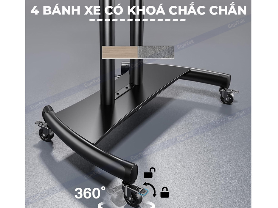 Giá treo tivi di động Ergotek E2600 (55-100 inch)