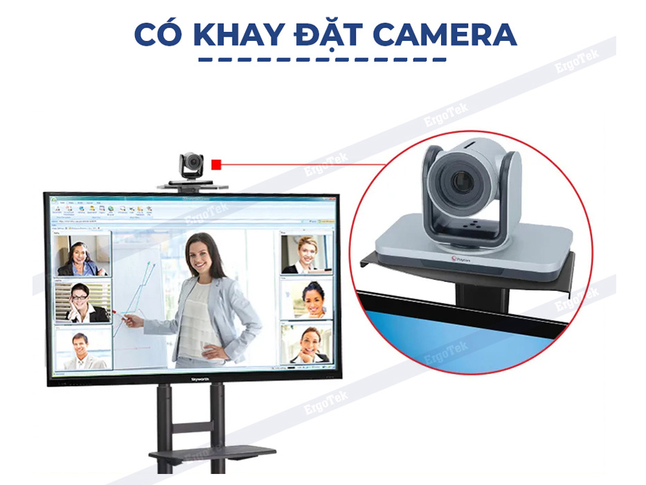 Giá treo tivi di động Ergotek E2600 (55-100 inch)