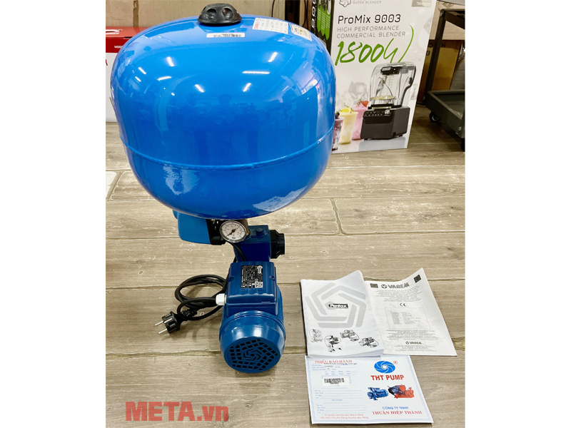 Máy bơm nước tăng áp Pentax PM45(A) bình 24 lít 0,5HP