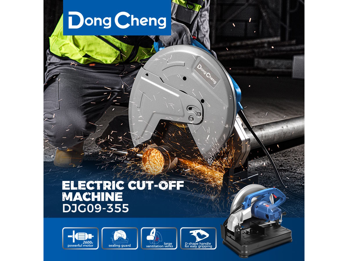 Máy cắt sắt DongCheng DJG09-355