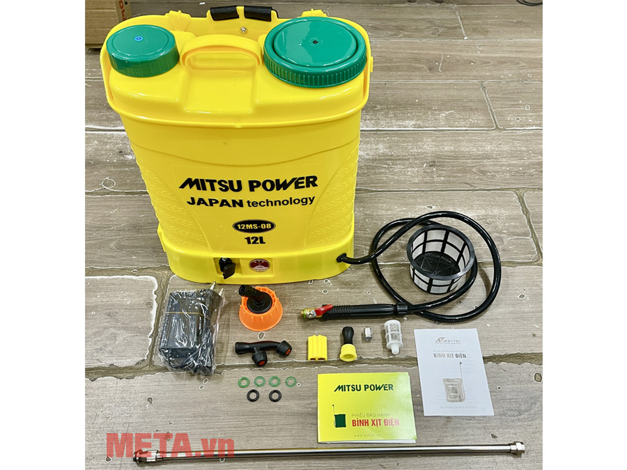 Bình xịt điện Mitsu Power 12MS-08