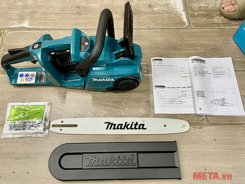 Máy cưa xích dùng pin Makita DUC353Z
