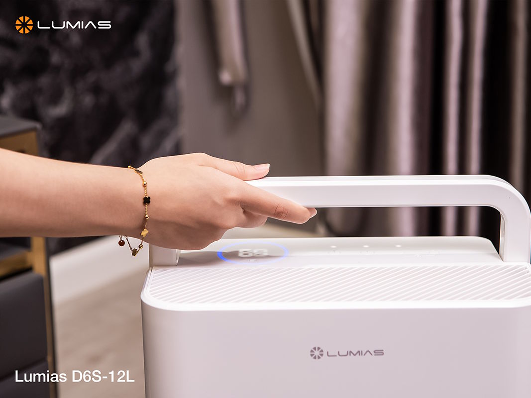 Máy hút ẩm Lumias D6S-12L (12 lít, 25m2)