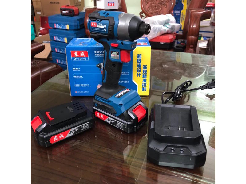 Máy vặn vít 20V Dongcheng DCPL165 (1 pin 2AH, sạc)