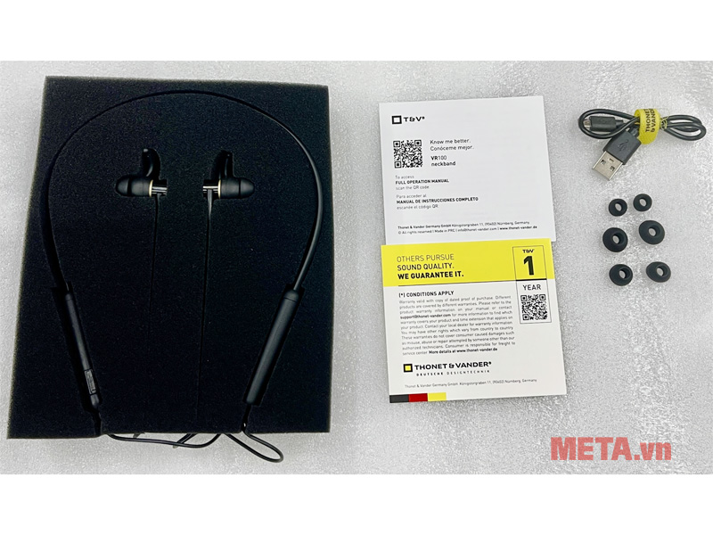 Tai nghe Bluetooth đeo cổ Thonet & Vander VR100