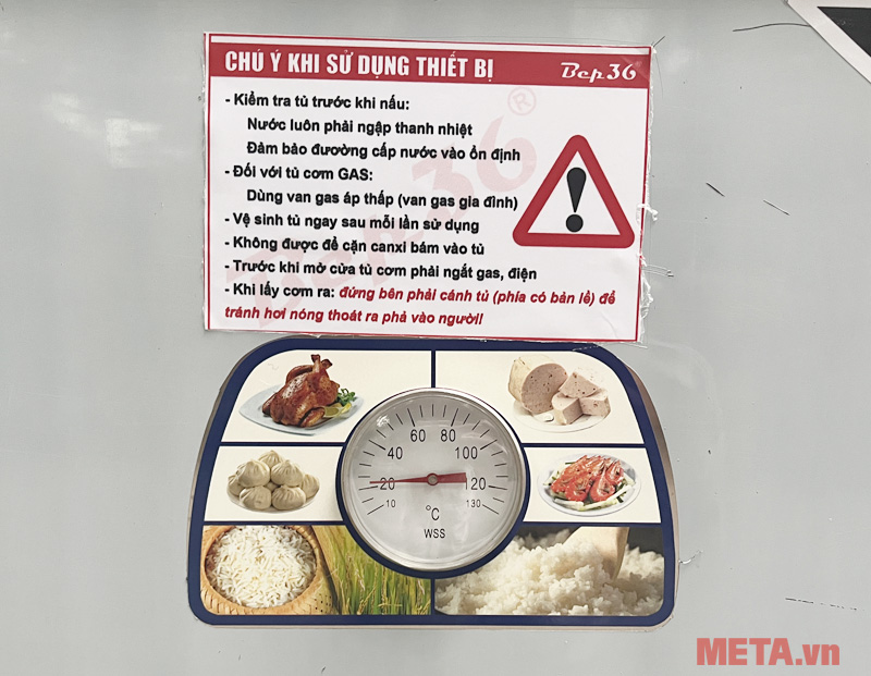 Tủ nấu cơm công nghiệp 6 khay dùng điện