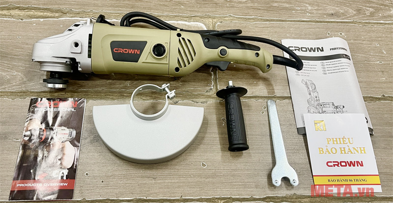 Máy mài góc Crown CT13300 Máy mài góc Crown CT13300