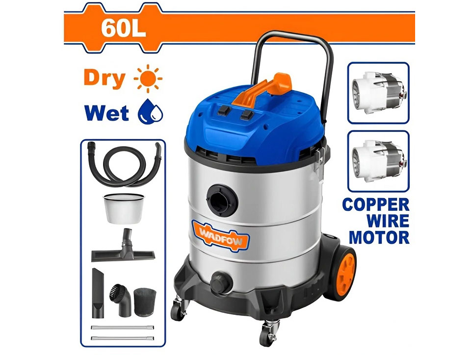 Máy hút bụi Wadfow WVR5A60 - 60 lít