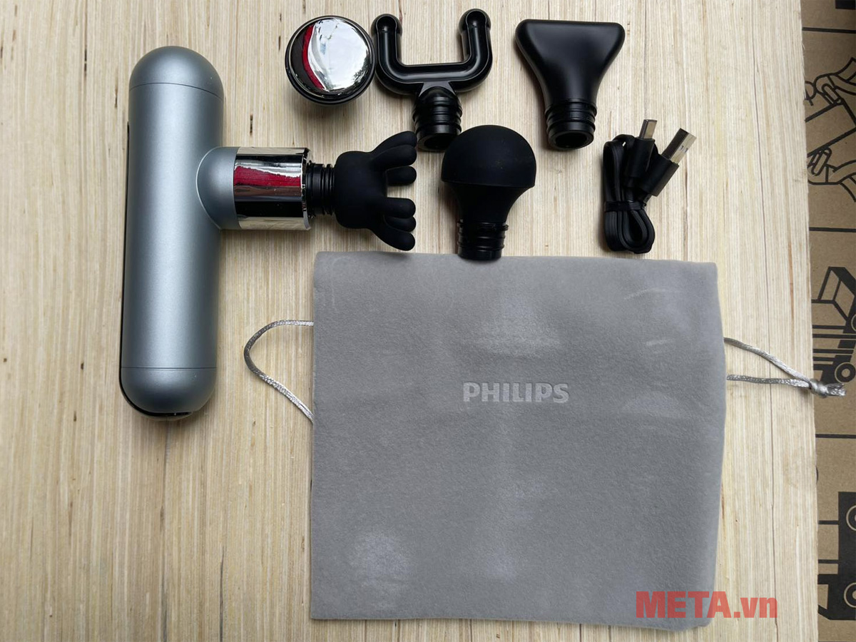Máy và phụ kiện đi kèm Máy massage mini Philips PPM7303