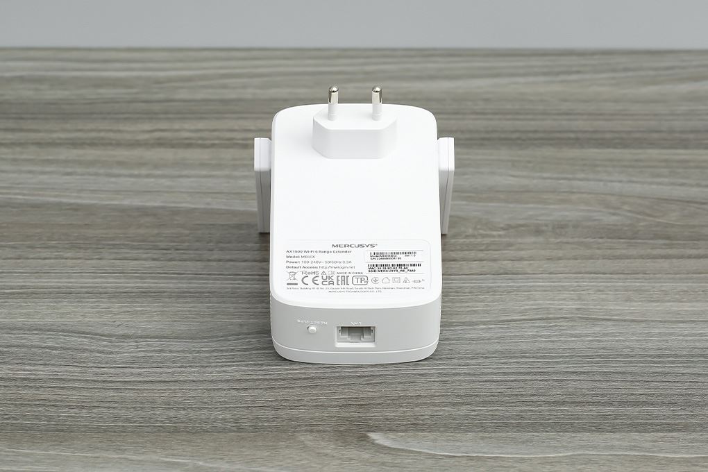 Repeater mở rộng sóng Wifi 6 AX1500 Mercusys ME60X