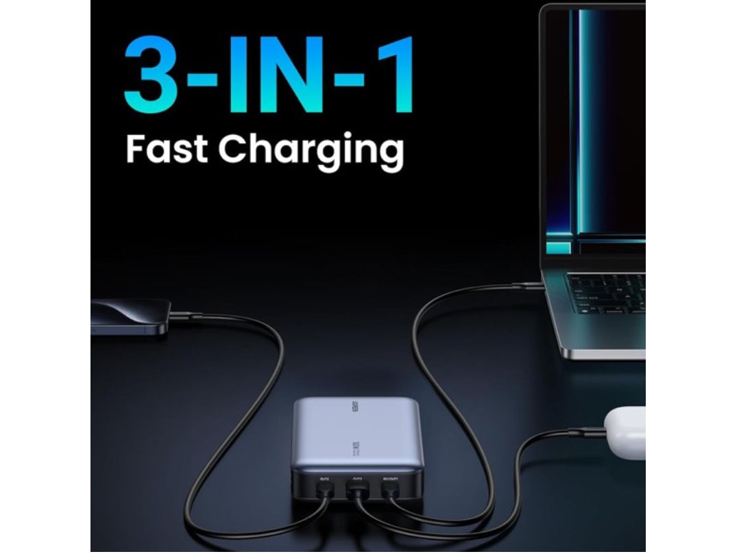 Sạc dự phòng nhanh Ugreen PD 100W Nexode 20.000 mAh 25188