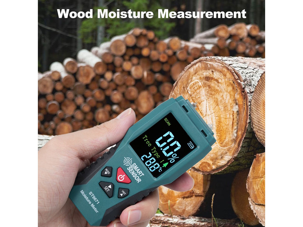 Máy đo độ ẩm gỗ Smartsensor ST9671 (2% - 70%)