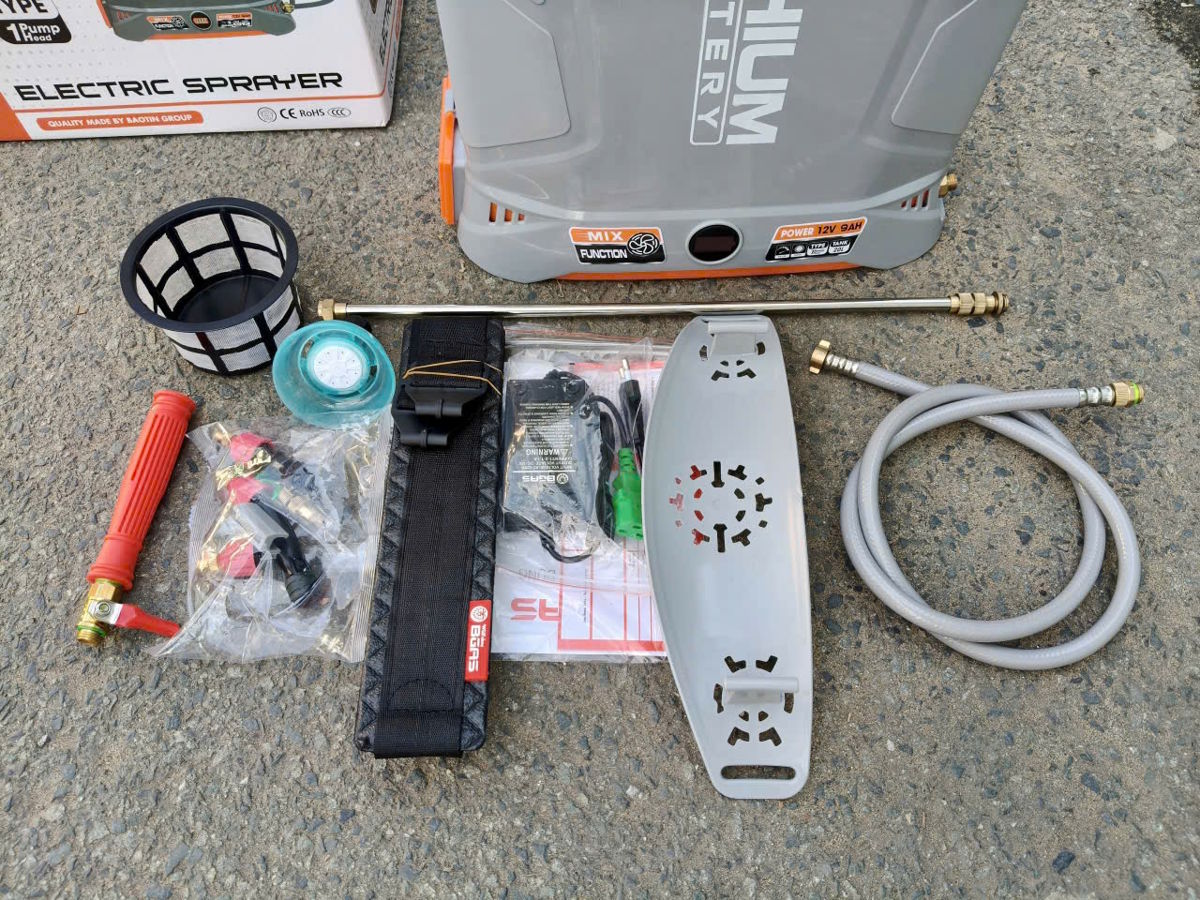 Máy phun thuốc Bgas BGA20A9LI (20 lít, đảo thuốc)