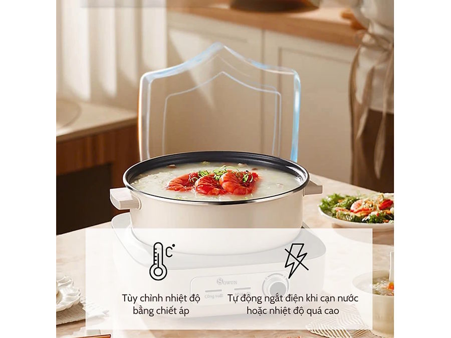 Nồi lẩu điện Sowun SW6023 5 lít