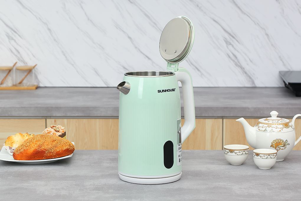 Ấm siêu tốc inox Sunhouse SHD1364 (2 lớp, 2.8 lít)