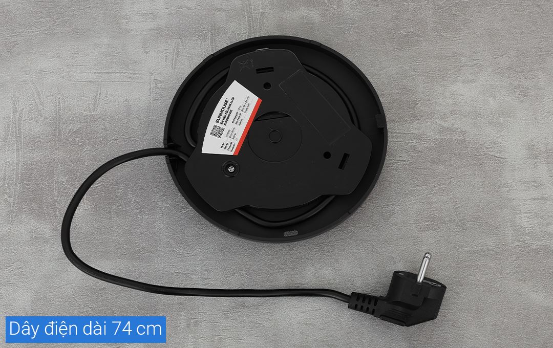 Ấm siêu tốc inox 2 lớp 2 lít Sunhouse SHD1396