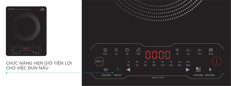 Bếp từ đơn Hòa Phát HPC D12A2