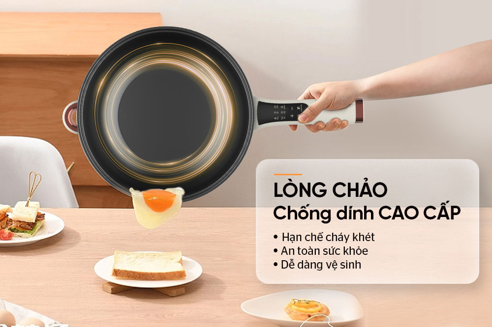 Chảo điện đa năng 5 lít Sunhouse SHD4555