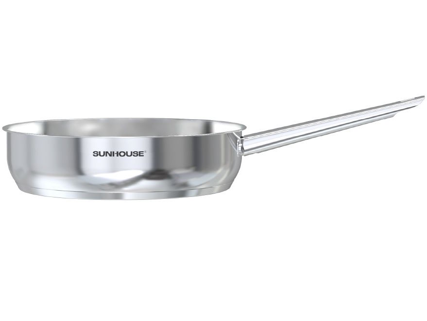 Chảo inox 304 Sunhouse Healthy IN16M9
