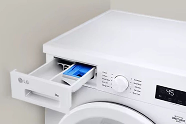 Máy giặt sấy LG AI DD Inverter FB1209D5W (giặt 9kg, sấy 5kg)