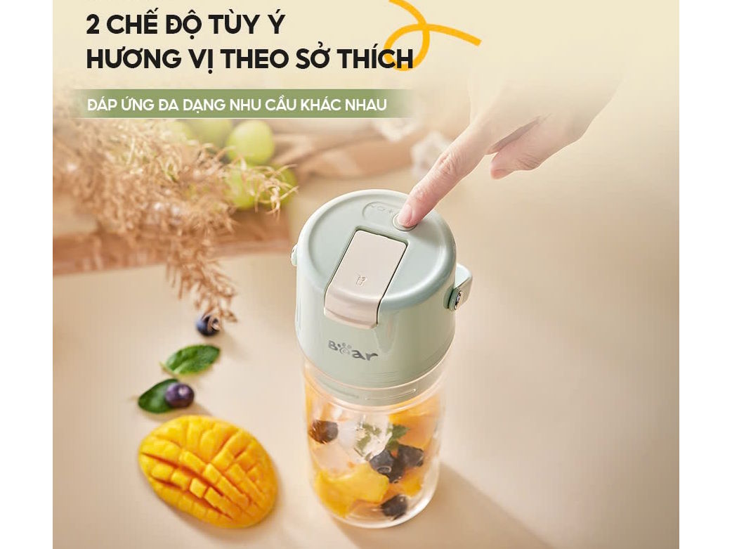 Máy xay sinh tố cầm tay Bear SB-MX04X