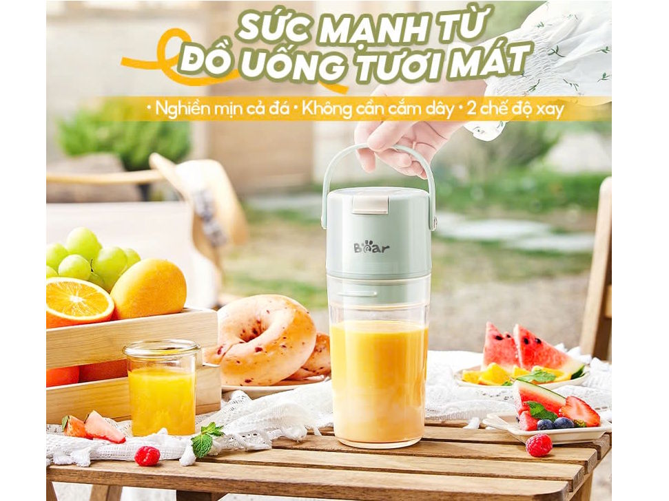 Máy xay sinh tố cầm tay Bear SB-MX04X