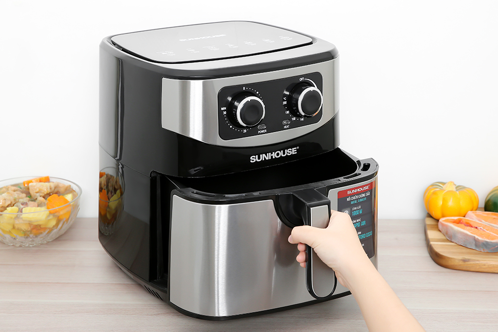Nồi chiên không dầu 9 lít Sunhouse SHD4035
