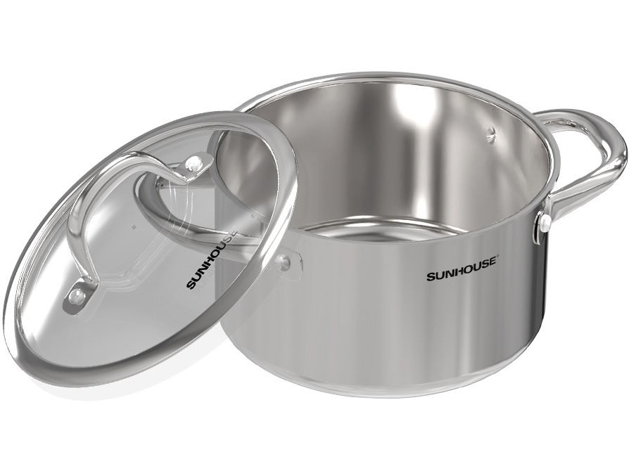 Nồi Inox 304 đáy liền Sunhouse SHG706-18